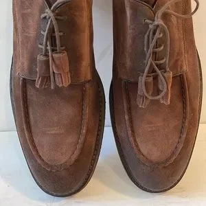 FRATELLI ROSSETTI - Suede Oxfords - New in Box with Storing Bags - Made in Italy Black leather Oxford shoe|Fratelli Rossetti main image 4